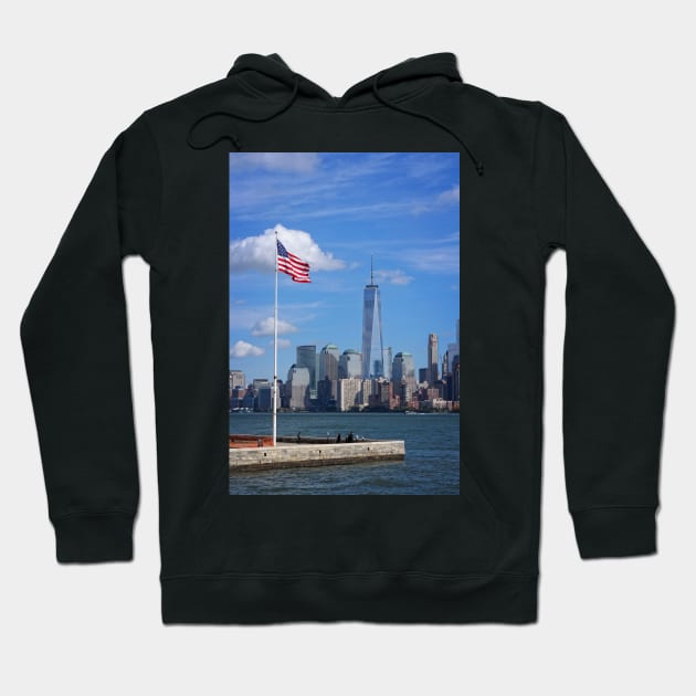 New York NY Hoodie by Ludwig Wagner